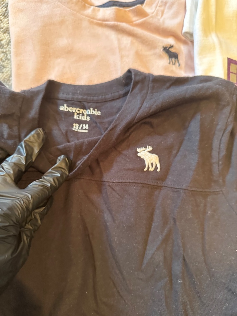 Boys 9PC Bundle 🔥 Abercrombie NWT Tees + New Camo Shirt + Graphic Tees (13/14) - Picture 6 of 15